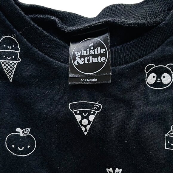 Whistle & Flute Limited Edition Kawaii Designs Unisex Sweatshirt Size 6/12 mo - Picture 4 of 4